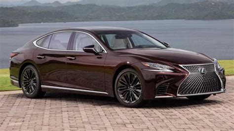 Lexus LS 500 Inspiration Series Debuts Looking Stylish In Garnet Paint