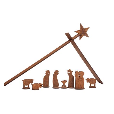 Modern Nativity Scene, 11 pieces