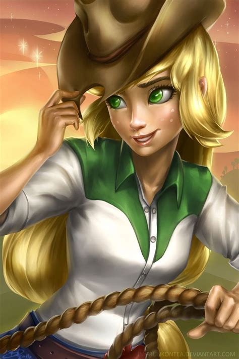 Applejack by imDRUNKonTEA on DeviantArt Dessin My Little Pony, My ...