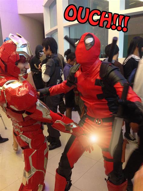 Iron man vs Deadpool? by oucd45 on DeviantArt