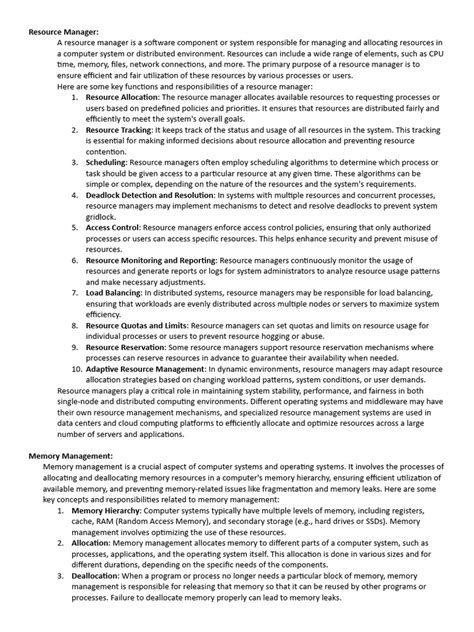 Os Module 3 | PDF