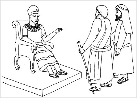 33+ Pharaoh And Moses Coloring Pages Pics - Infortant Document