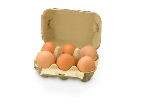 Half a Dozen Organic Eggs stock photo. Image of farmers - 66189278