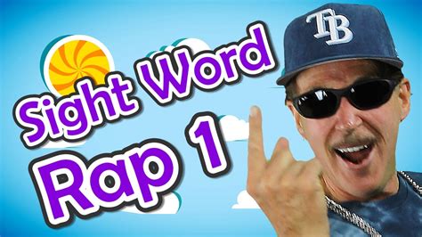 Sight Word Rap 1 | Sight Words | High Frequency Words | Jump Out Words ...