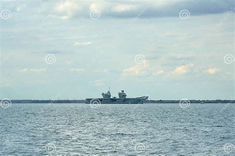 Aircraft Carrier the HMS Prince of Wales in the Royal Navy of the UK ...