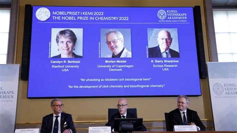 Nobel Prize 2022: Chemistry Nobel goes to 3 scientists for developing ...