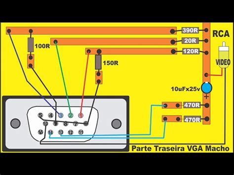 Vga To Component Schematic