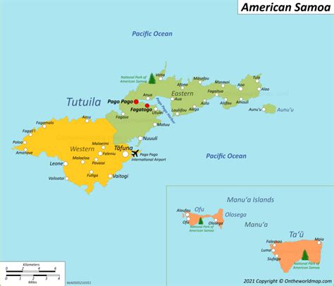 American Samoa Map | Detailed Maps of American Samoa