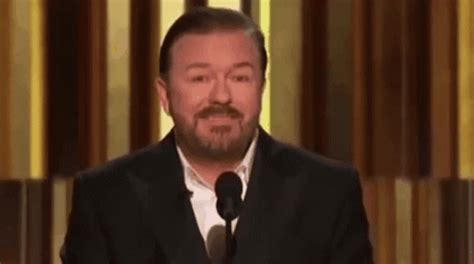 Shut Up Stop Laughing GIF - Shut Up Stop Laughing Ricky Gervais ...