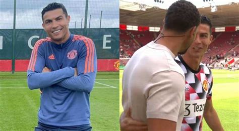 Watch: Cristiano Ronaldo hilariously pranks Rio Ferdinand ahead of Southampton clash - Sports News