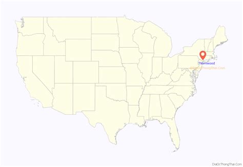 Map of Thornwood CDP