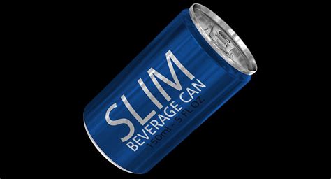 Slim Beverage Can Collection 3D Model $99 - .fbx .max .obj - Free3D