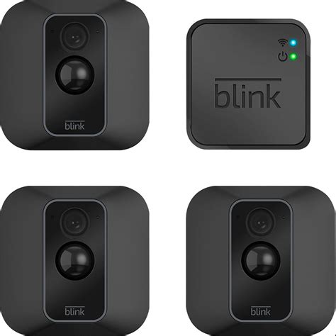 3-Camera Blink XT2 Wireless Home Security System with Echo Show 5