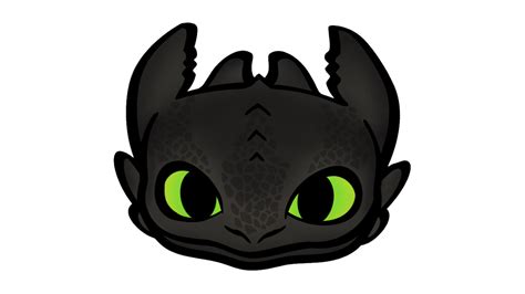 Toothless face cartoon by Griever8Heart - Salvabrani