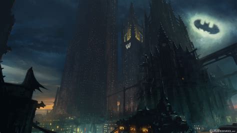 Batman Arkham City Concept Art Wallpaper