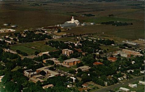 McPherson College Campus, looking Northeast Kansas