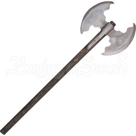 Medieval Double Headed Axe - ME-0125 by Medieval Swords, Functional ...