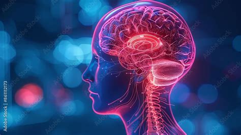 analysis of hypothalamus and limbic system in regulating emotions and behaviors, showcasing ...