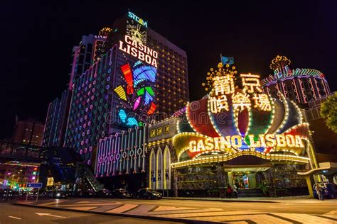 Casino Lisboa in macau editorial image. Image of lightings - 62872030