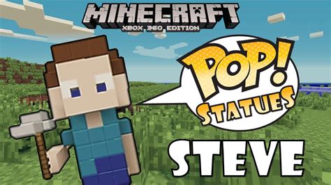 Minecraft (Xbox): Funko™ Pop! Statues - "Minecraft Steve" - YouTube