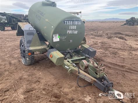 Surplus Turtle Mountain M149A2 Water Tank Trailer in Doyle, California ...