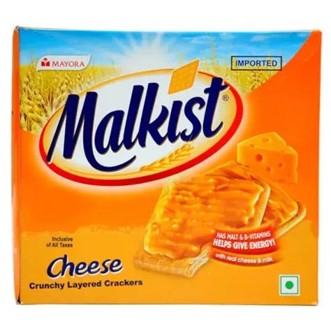 Malkist Cheese Crunchy Layered Crackers, 690 g 30 pcs x 23 g each ...