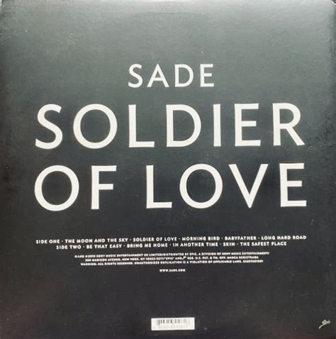 Sade - Soldier Of Love - Vinyl Pussycat Records