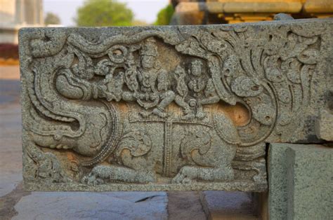 Carved Water Outlet at the Mahadeva Temple, Was Built Circa 1112 CE by ...