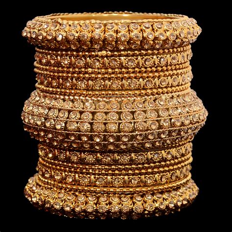 Mansiyaorange Original Look One Gram Gold Bangles For Women: Buy ...