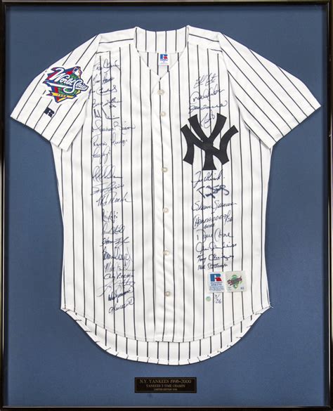 Lot Detail - 1998 New York Yankees World Series Champion Team Signed ...