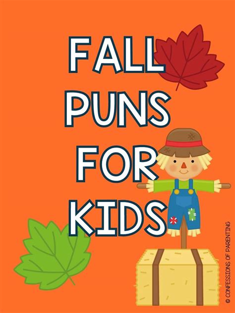 200+ Fall Puns That Will Leaf You Laughing - Confessions of Parenting ...