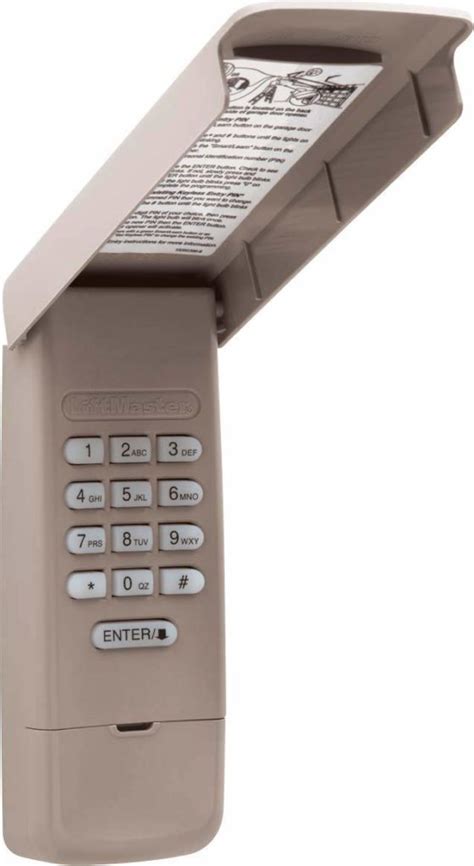 Liftmaster Garage Door Opener Remote Keypad | Dandk Organizer