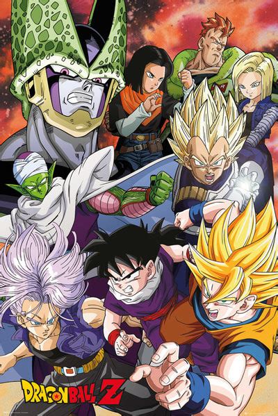 Dragon Ball Z - Cell Saga Poster | Sold at Abposters.com