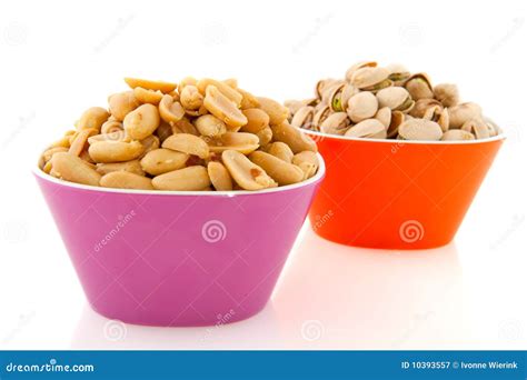 Peanuts and pistachios stock image. Image of colorful - 10393557