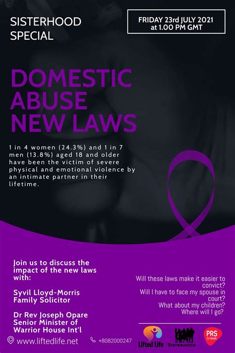 Domestic Abuse Laws - Lifted Life