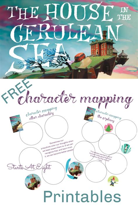 The House in the Cerulean Sea Character Mapping - FREE Printable ...