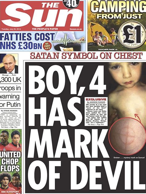 The Sun's 'mark of the devil' front page: What is the need for such a ...