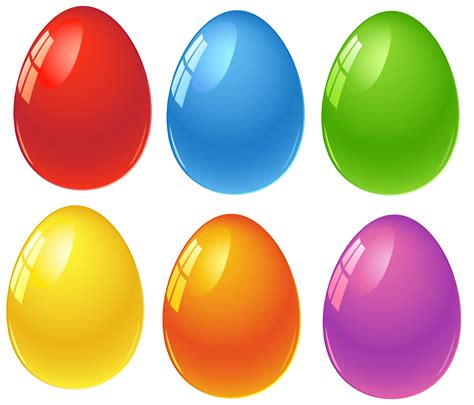 Red Easter egg Clip art - Colored Easter Eggs PNG Clipart png download - 3162*2707 - Free ...