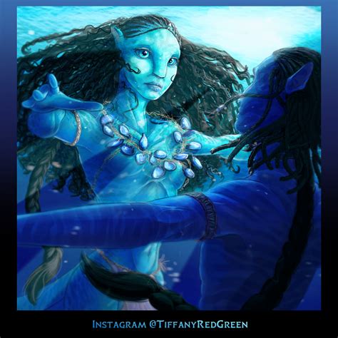 Lo'ak and Tsireya by Tiffany Red Green : r/Avatar