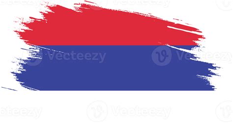 Republika Srpska flag with grunge texture 12025111 PNG