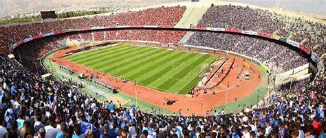 The Azadi stadium is the biggest and the most important stadium in Iran wh