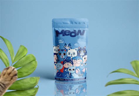 MEOW - food for cats on Behance