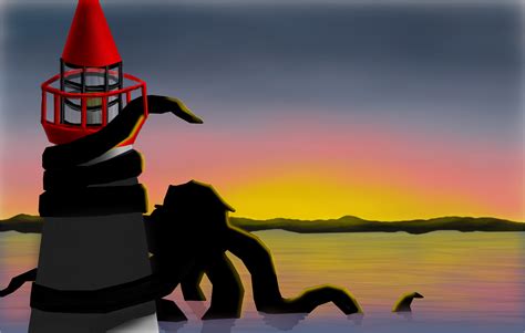 Lighthouse Creature » drawings » SketchPort