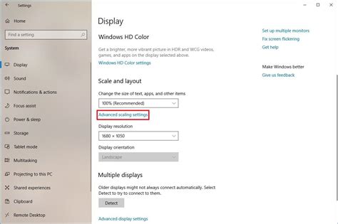 How to set custom display scaling settings on Windows 10 | Windows Central