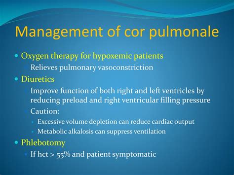 cor pulmonale,what to know?