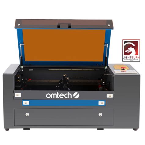 Buy OMTech 50W CO2 Laser Engraver and Rotary Axis, 50W Laser Cutter Machine with LightBurn ...