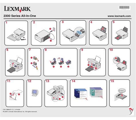 LEXMARK 2300 SERIES ALL IN ONE PRINTER INSTALL MANUAL | ManualsLib