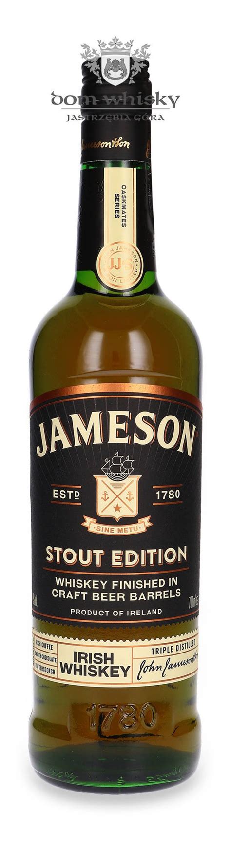 Jameson Stout Edition Irish Whiskey / 40% / 0,7l | Dom Whisky