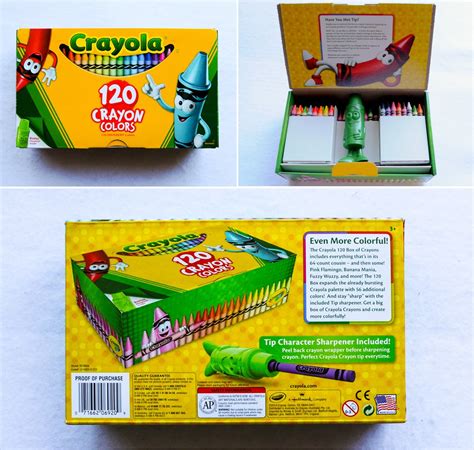 64, 96, 120 Count Big Box Redesign | Jenny's Crayon Collection