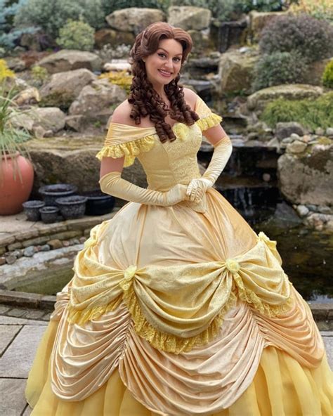 Princess Belle Costume For Adults